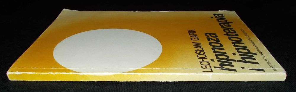 Książka - Hipnoza i hipnoterapia (Gapik)