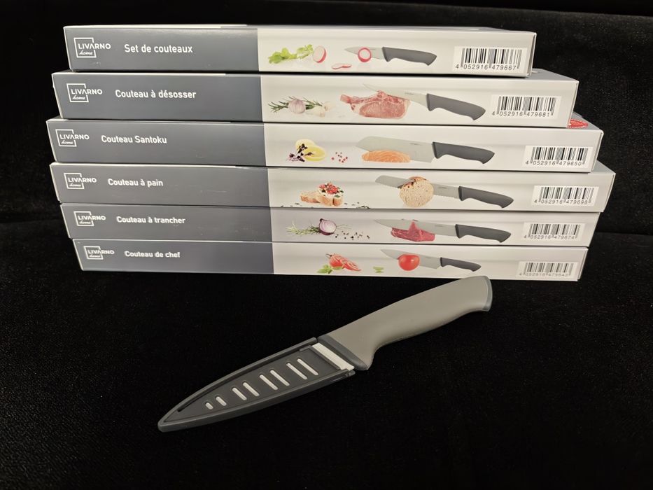 Zestaw 7 noży kuchennych Livarno