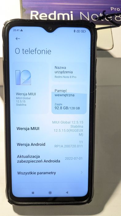 Rermi note  pro 8