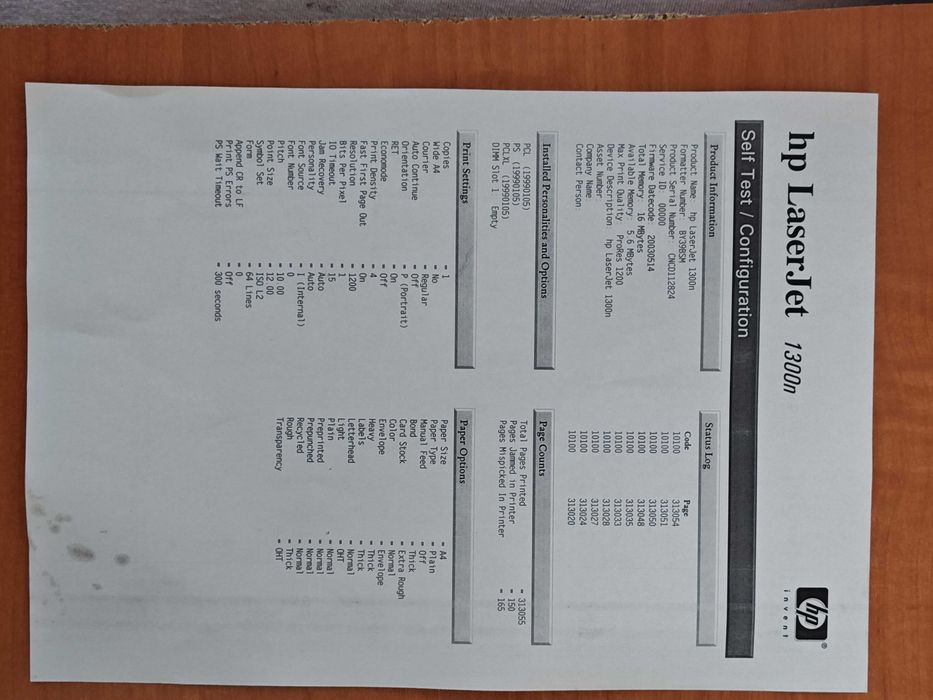Drukarka Hp Laserjet 1300n