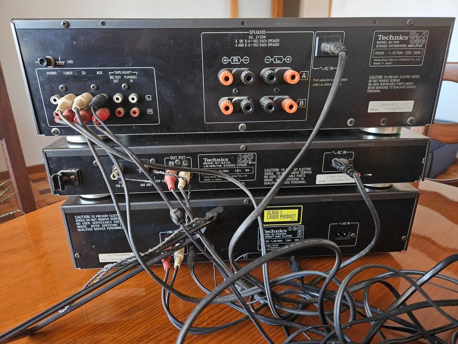 Technics Stereo Integrated Amplifier SU-610 New class A