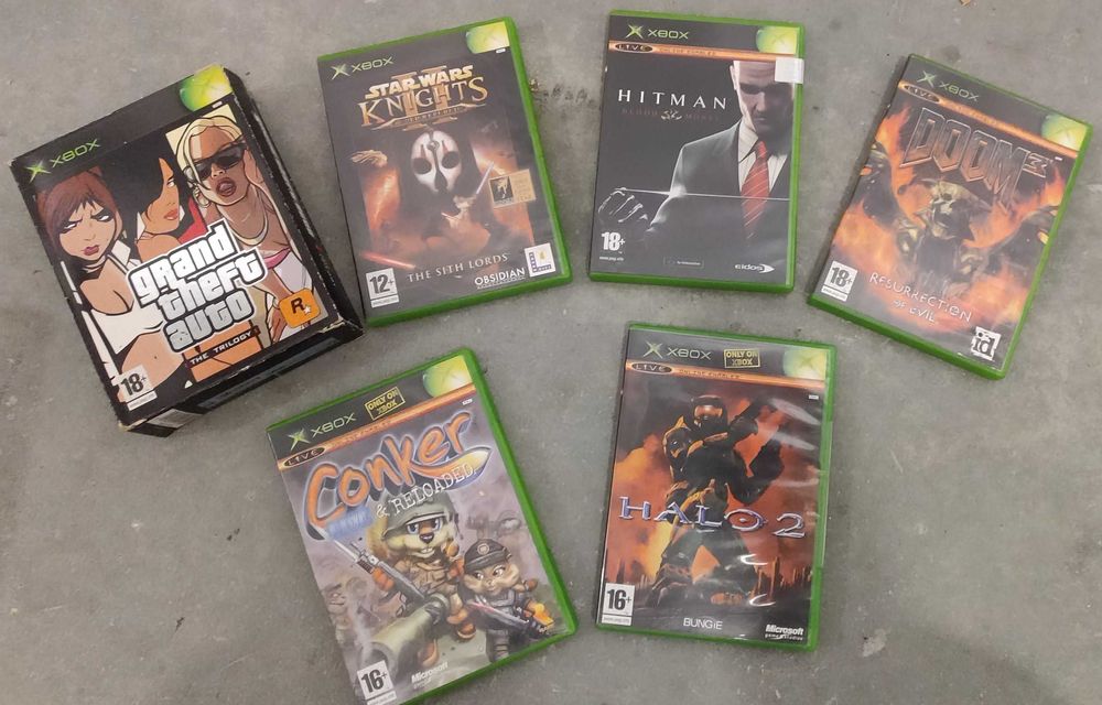 Xbox Original + Jogos