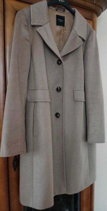 płaszcz Max Mara 38 kaszmir kaszmirowy