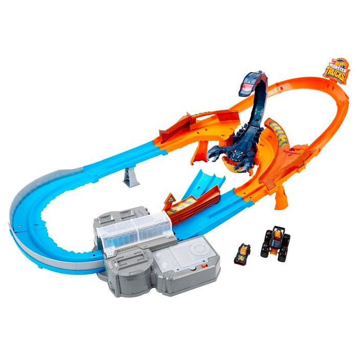 Hotwheels Pista Scorpion Monster Trucks