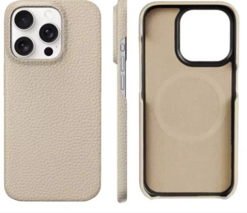 Capa de Couro Premium com MagSafe para iPhone
