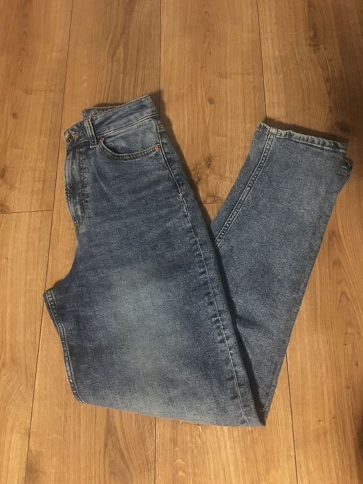 Mom Jeans - spodnie jeansowe marki H&M XS/34