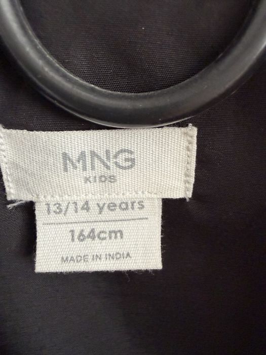 Шкіряна косуха куртка на дівчинку 12-14 років Mango 158-164