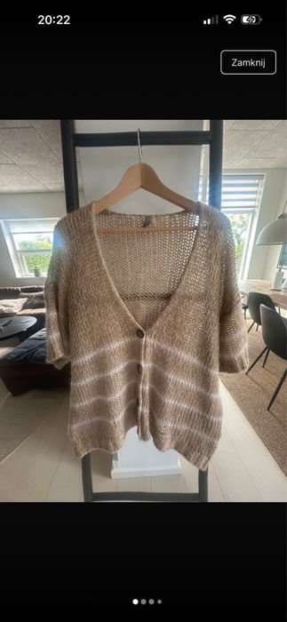 Sweter beżowy M/L