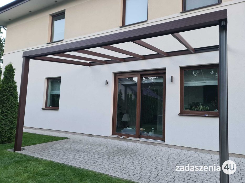 Zabudowa tarasów, balkonów, pergole aluminiowe, zadaszenia | GD