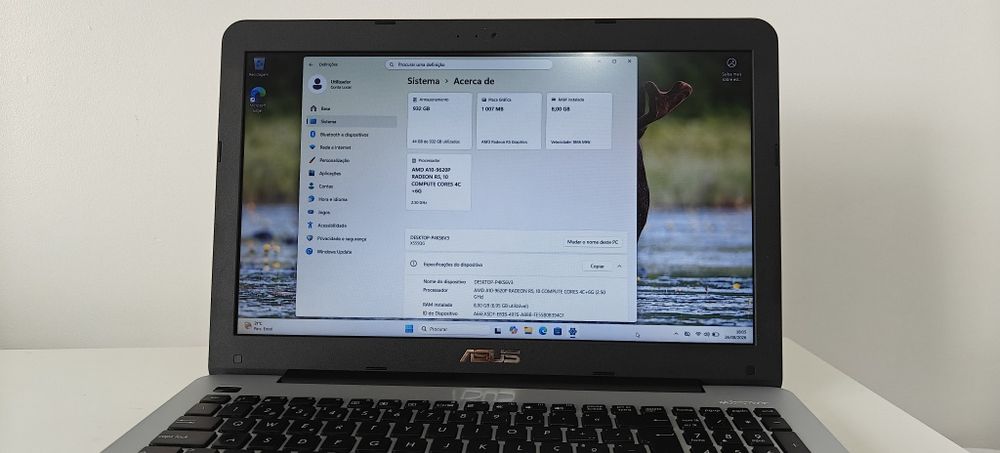 Portátil Asus AMD Radeon | 8GB RAM | 1TB Disco