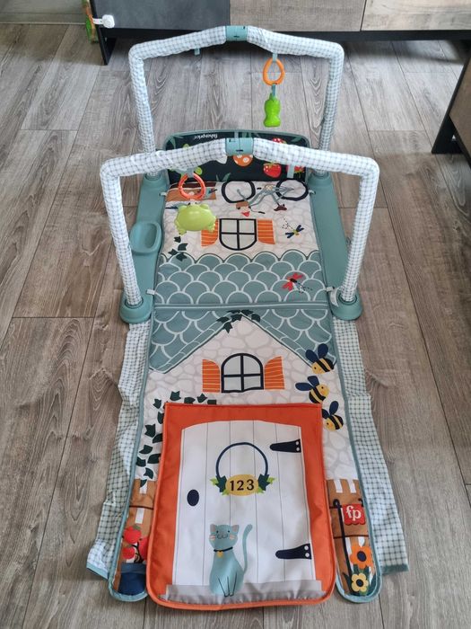 Mata edukacyjna Fisher-Price 3 w 1 Domek Odkrywcy