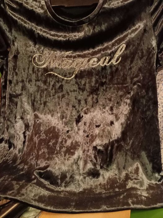 Koszulka z pluszu dziewczęca