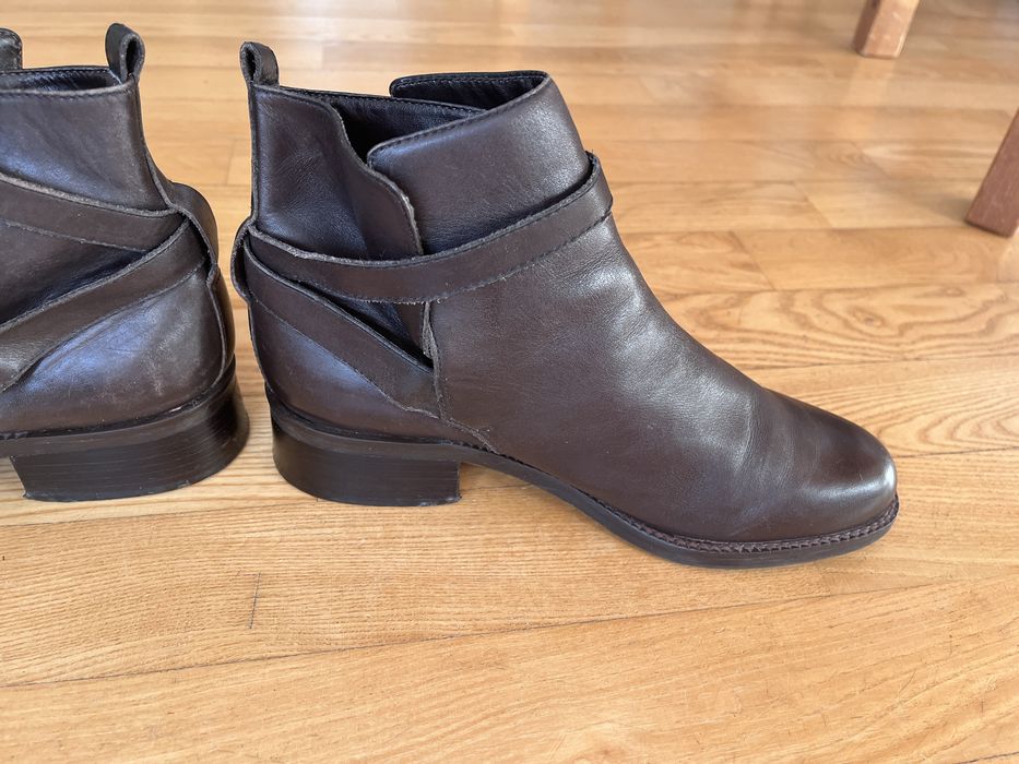 Skórzane Botki Ecco, rozm. 41