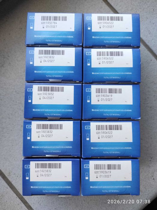 Paski One touch select plus 350 LN za 10 pudełek