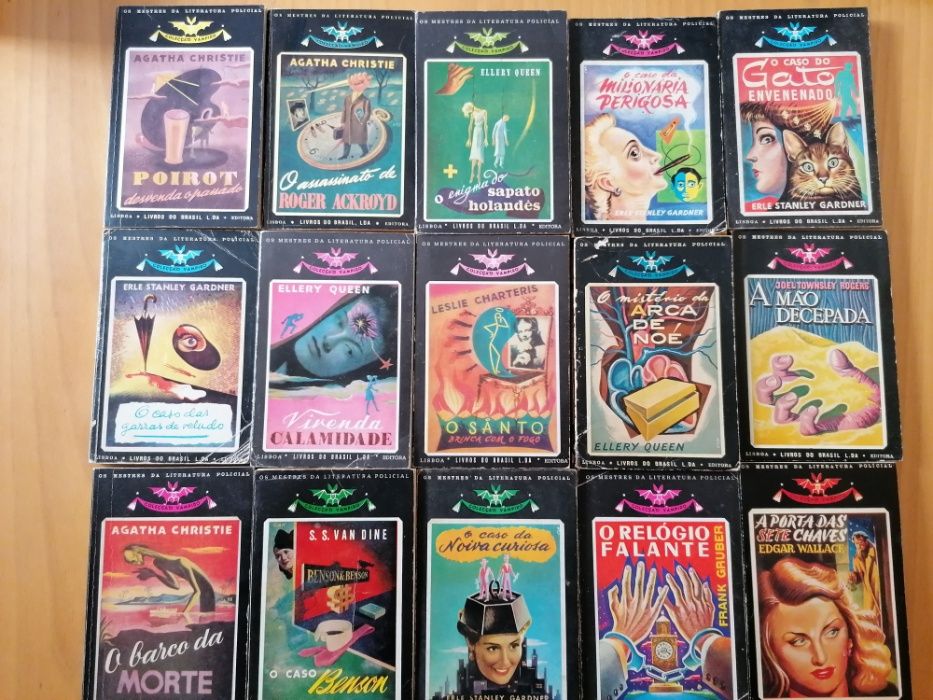 Colecção Vampiro - Simenon/Agatha Christie e outros