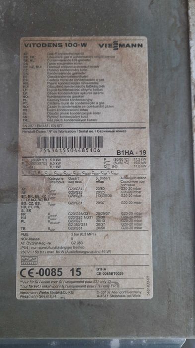 Piec gazowy Viessmann