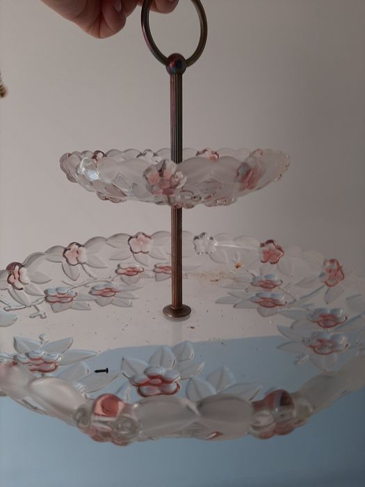 Suporte cristal para fruta