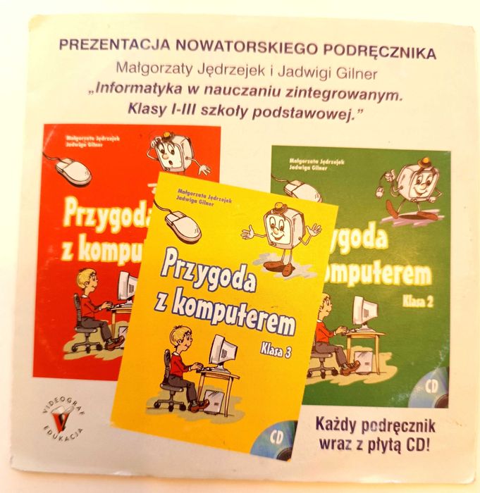 CD - płyta z oprogramowaniem Przygoda z komputerem