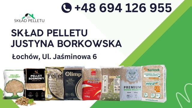 Pellet Barlinek ,Din+,A1, certyfikowany