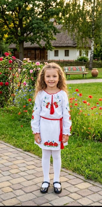 Вишиванка, сукня для дівчинки
