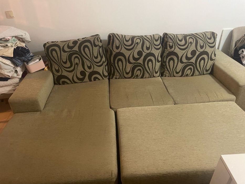 Sofá de 2 lugares c/ Chaise Longue