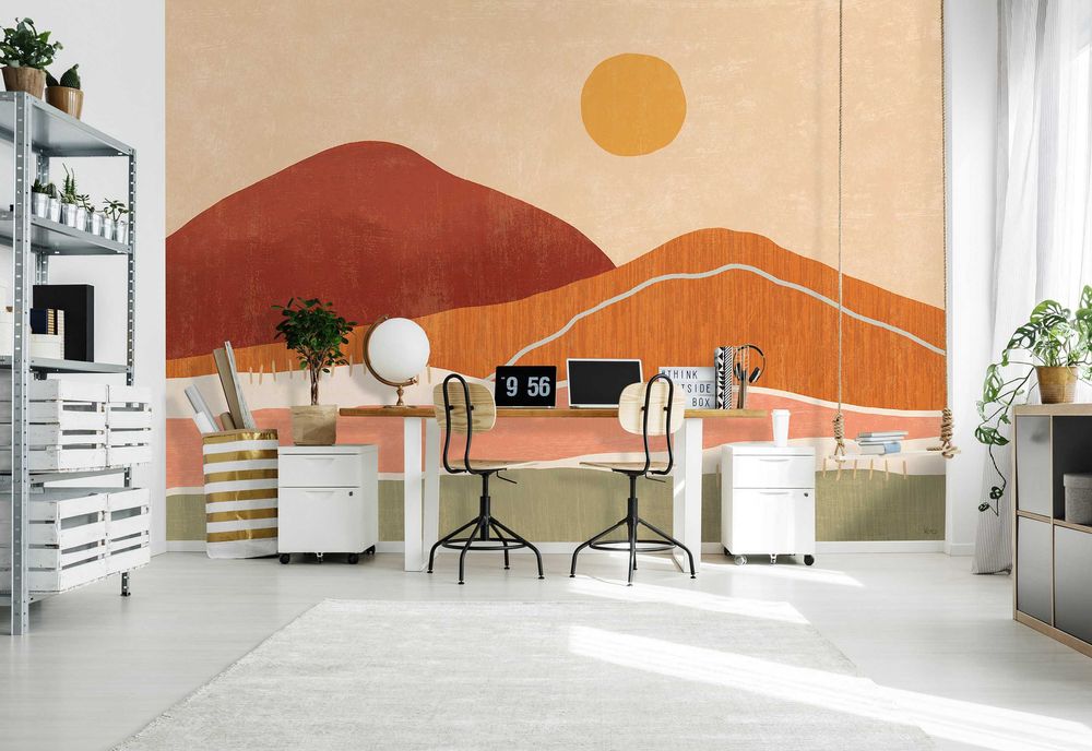 Fototapeta Pustynia Słońce Obraz Malowany 3D Na Twój Rozmiar + KLEJ