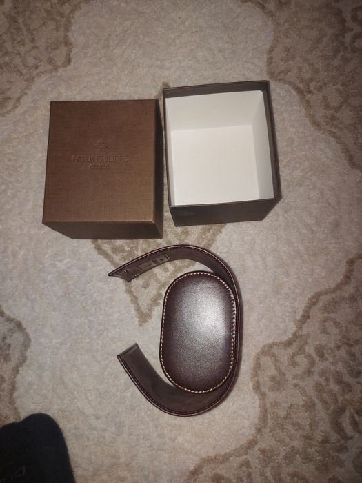 Оригінальна коробка Patek Philippe Genève + шкіряний футляр