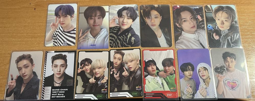 ТЕРМІНОВИЙ ПРОДАЖ! офіційні оригінальні картки stray kids