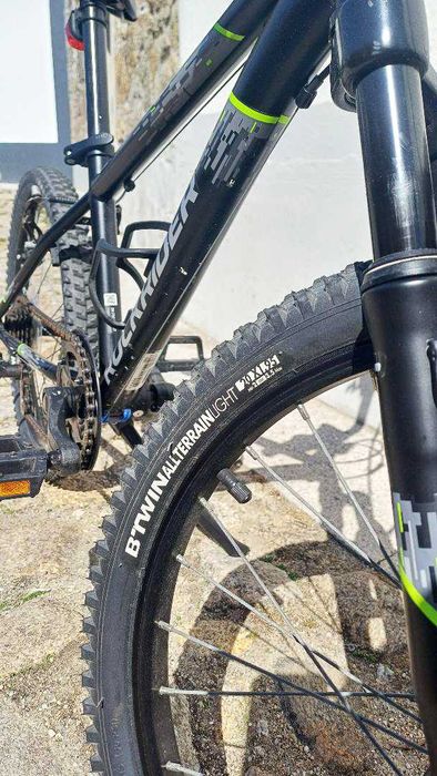 BTT ROCKRIDER 20" 500 – Bicicleta de Montanha Infantil