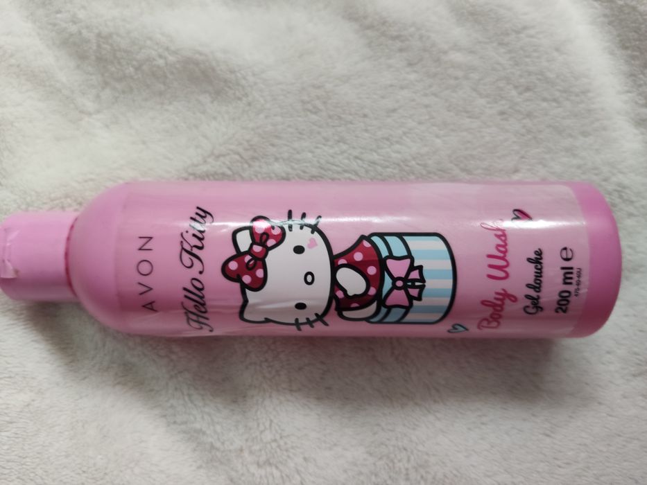 Hello kitty żel pod prysznic 200 ml różowy dla dziewczynki