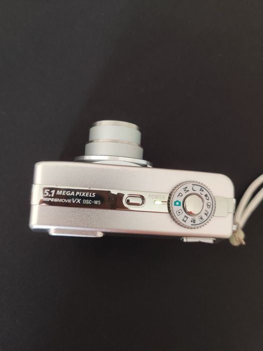 Sony Cyber-shot DSC-W5 Aluminum Japan Вінтажна Мильниця фотоапарат