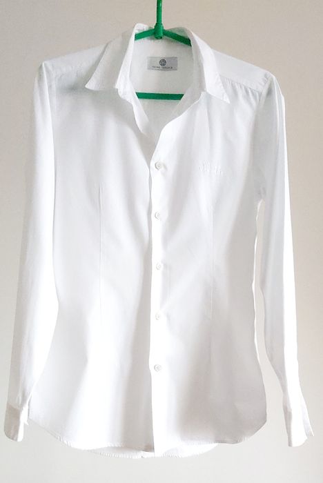 Versace jung koszula biała XS/S  taliowana jak nowa