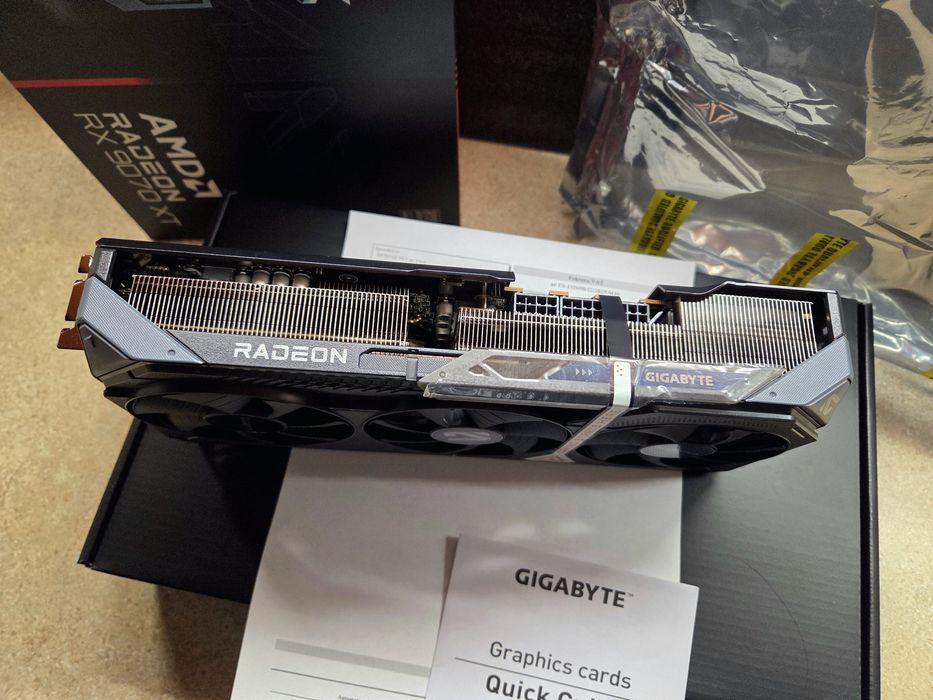 Karta Graficzna Gigabyte RX 9070 XT 16GB Gaming OC  - Nowa, Dowód zaku