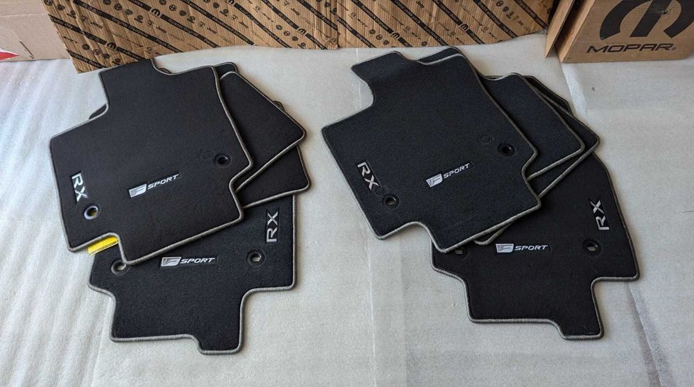 Lexus RX 2023-2025 Коврики ковры коври F F-Sport Новые Оригинал