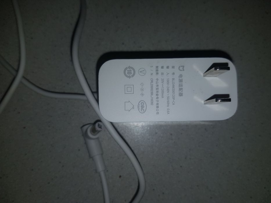 Зарядний пристрій 20V 1.2A для пилососа Xiaomi Mi Robot Vacuum