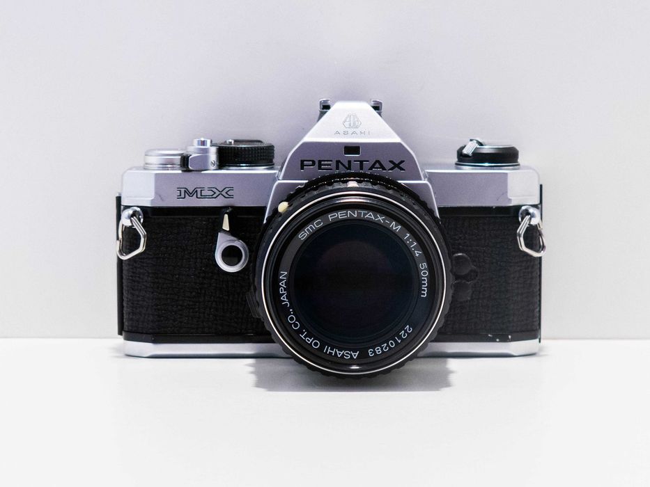 Pentax MX + SMC Pentax f/1.4 - 50mm – Câmara Analógica SLR 35mm -