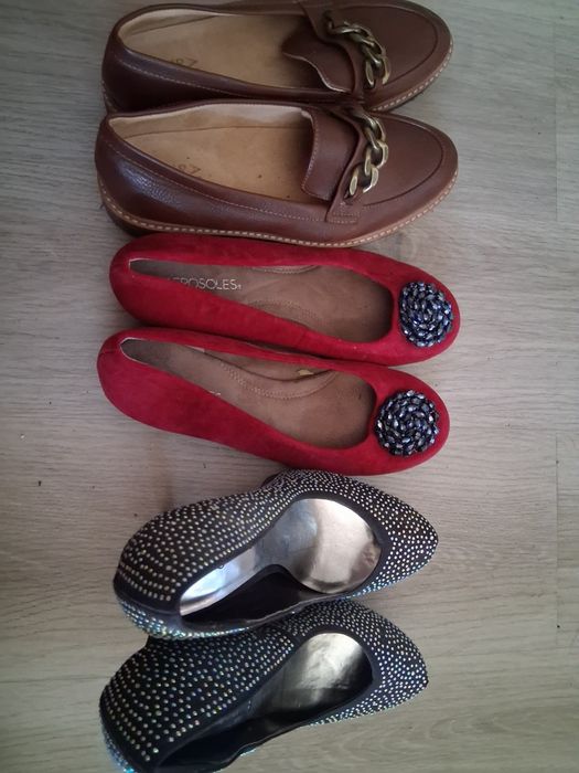 Sapatos quase novos