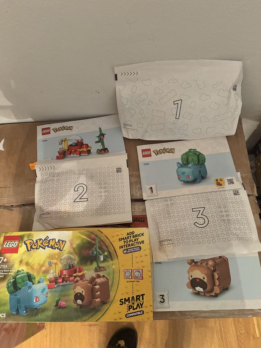 LEGO Pokémon 72155 Bulbasaur Bidoof 240 el. SMART Play