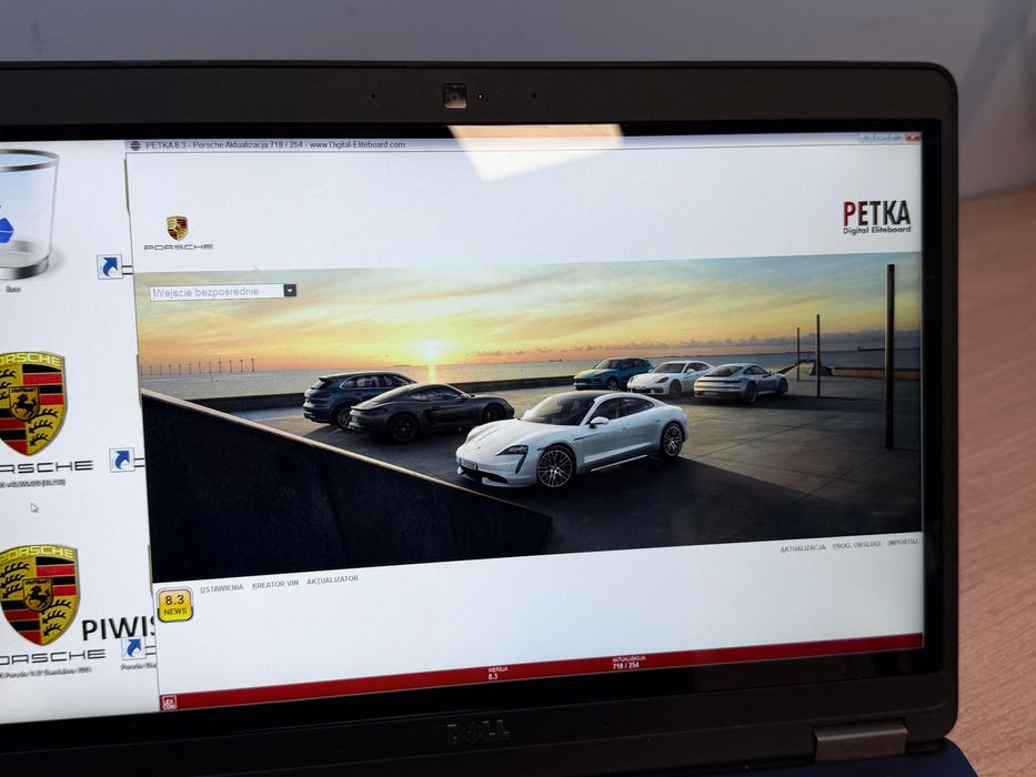 ZESTAW Diagnostyczny Porsche Piwis 3 i LAND ROVER + laptop + głowice ...