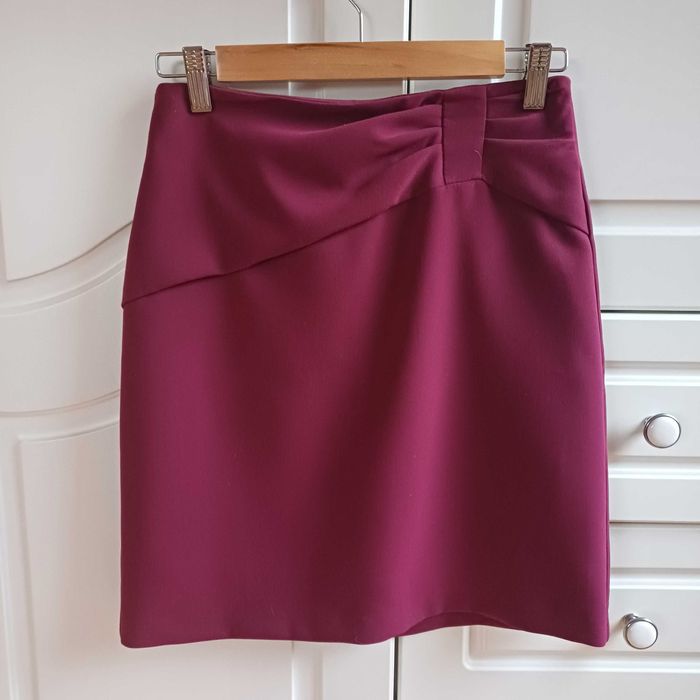 Spódnica Taranko 34 burgund