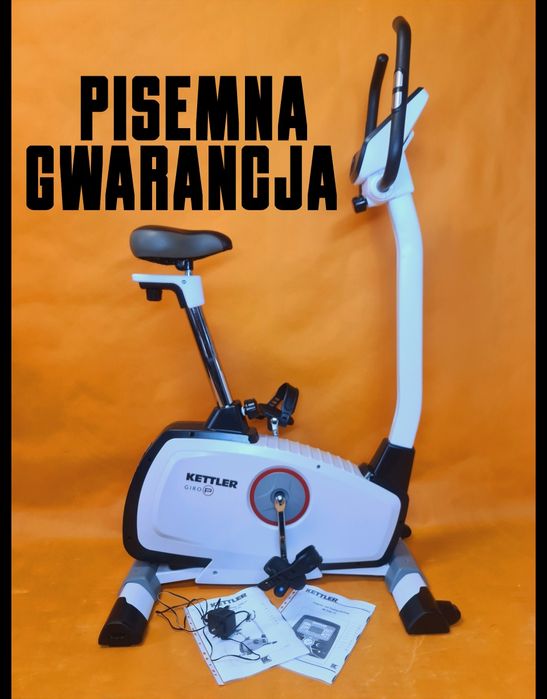 Cichy Kettler Giro P Wygodny Rower Treningowy elektro-magnetyczny Stacjonarny Idealny do Ćwiczeń Rehabilitacja Gwarancja