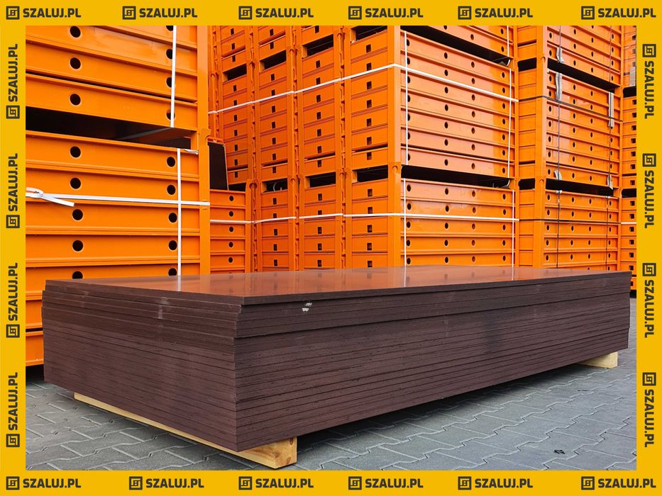 Płyty szalunkowe i sklejka brzozowa combi 20 przełożeń 2,5x1,25m