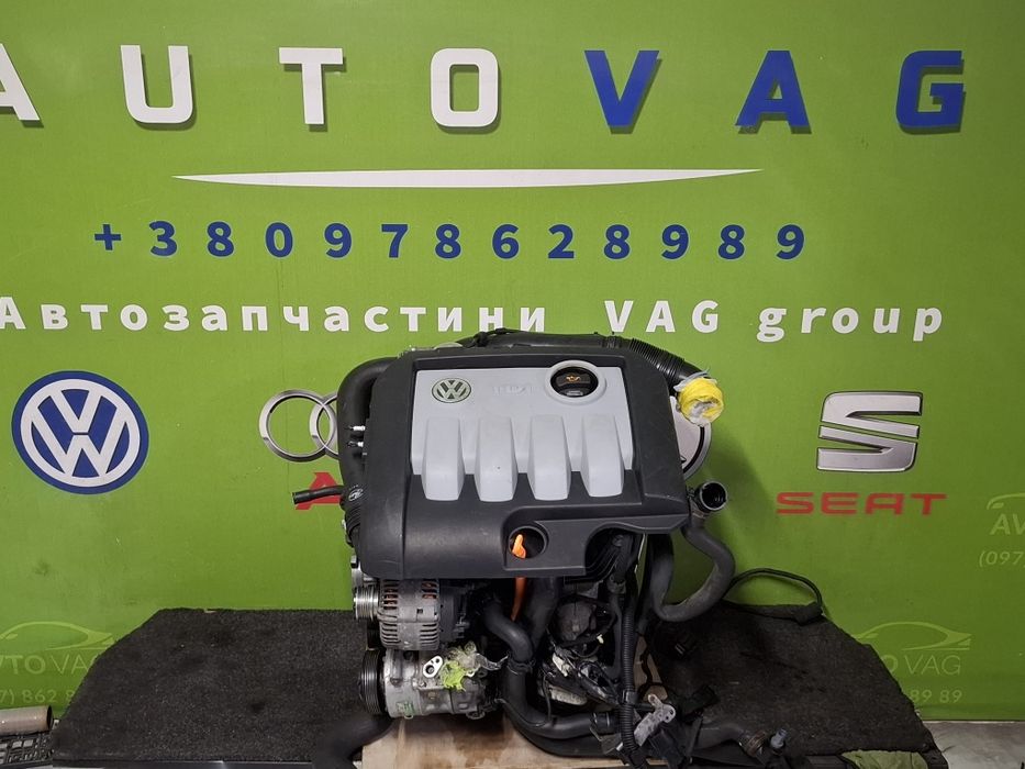 Двигун 1.9 TDI BKC BXE  Volkswagen Passat B6 Golf 5 Jetta Caddy Touran Skoda Octavia  Seat