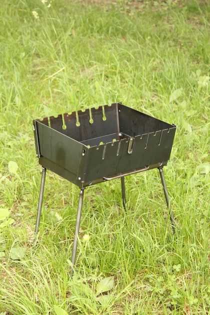 Grill turystyczny walizkowy Metal-Best – stal