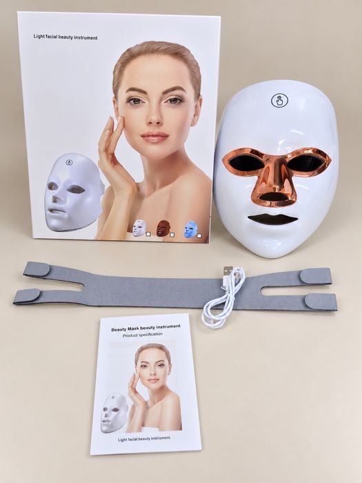 Maska LED do fototerapii twarzy – Beauty Mask