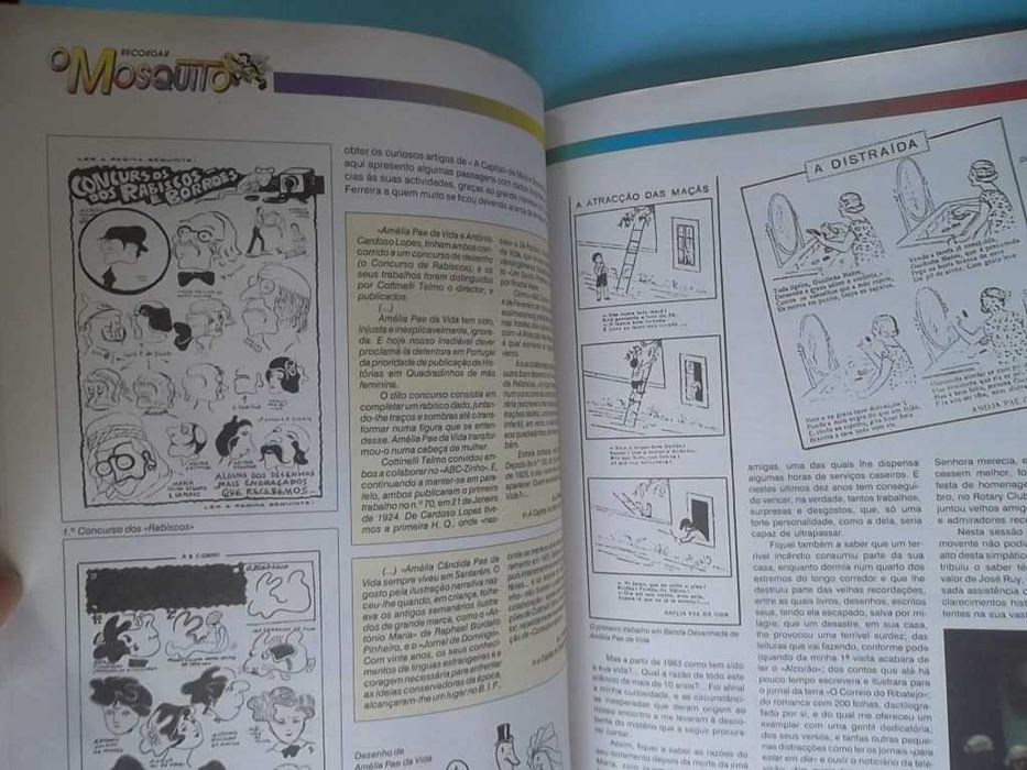 Revista "Carácter" Nº 1 e 2 - com suplementos de Banda desenhada.