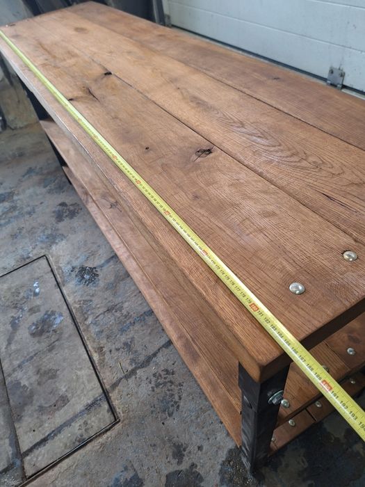 Stół warsztatowy dębowy stabilny