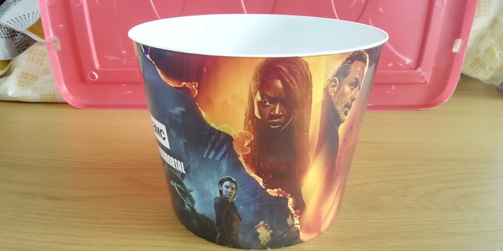 Balde Pipocas Walking Dead