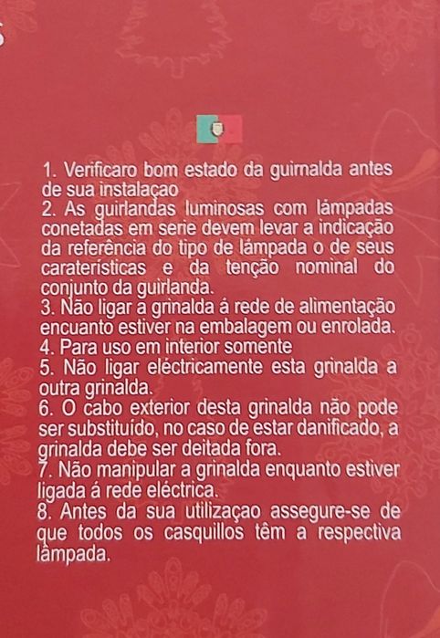 Luzes natal led branco