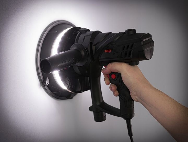 Szlifierka Do Gipsu Gładzi Tynków 1500w Led Papier